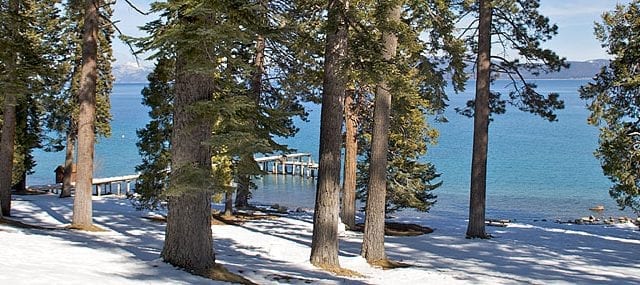 Sugar Pine Point in the snow
