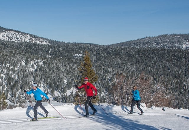 Tahoe Donner XC-Skiing