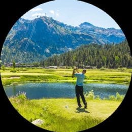 Golf around Lake Tahoe